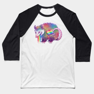 Pride Possum Baseball T-Shirt